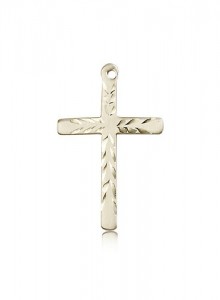 Cross Pendant, 14 Karat Gold [BL6429]