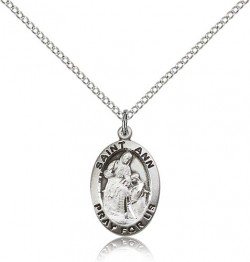 St. Ann Medal, Sterling Silver [BL5628]
