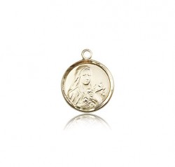 St. Theresa Medal, 14 Karat Gold [BL4578]