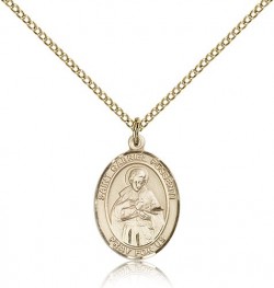 St. Gabriel Possenti Medal, Gold Filled, Medium [BL1847]