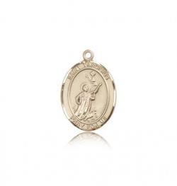 St. Tarcisius Medal, 14 Karat Gold, Medium [BL3725]