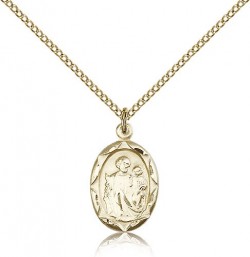 St. Joseph Medal, Gold Filled [BL4622]