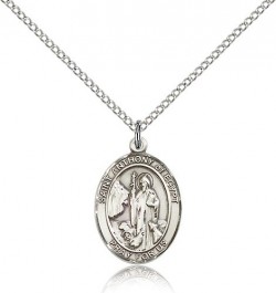 St. Anthony of Egypt Medal, Sterling Silver, Medium [BL0760]