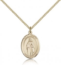 St. Odilia Medal, Gold Filled, Medium [BL2980]