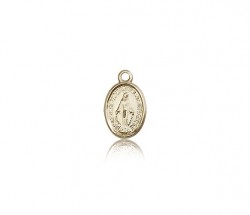Miraculous Medal, 14 Karat Gold [BL4810]