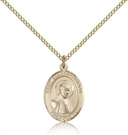 St. Edmund Campion Medal, Gold Filled, Medium [BL1668]