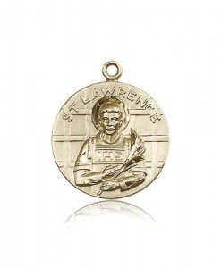 St. Lawrence Medal, 14 Karat Gold [BL4970]