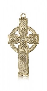 Cross Pendant, 14 Karat Gold [BL4328]