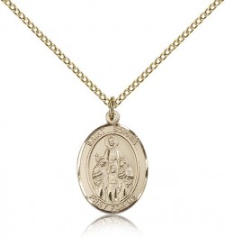 St. Sophia Medal, Gold Filled, Medium [BL3682]