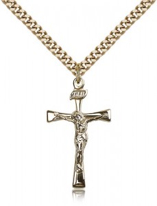 Maltese Crucifix Pendant, Gold Filled [BL5357]
