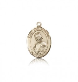 St. John Neumann Medal, 14 Karat Gold, Medium [BL2323]