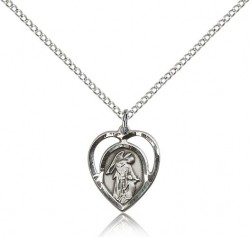 Guardian Angel Medal, Sterling Silver [BL5855]