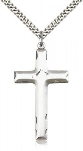 Cross Pendant, Sterling Silver [BL4699]