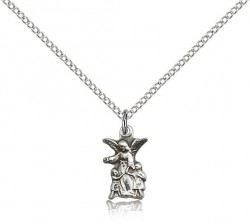 Guardian Angel Medal, Sterling Silver [BL6164]