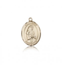 St. Emily De Vialar Medal, 14 Karat Gold, Medium [BL1727]
