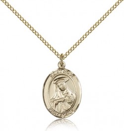 St. Rose of Lima Medal, Gold Filled, Medium [BL3307]