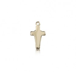 Cross Pendant, 14 Karat Gold [BL5449]