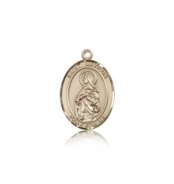 St. Matilda Medal, 14 Karat Gold, Medium [BL2805]