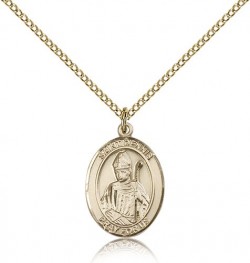 St. Dennis Medal, Gold Filled, Medium [BL1587]