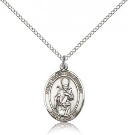 St. Simon Medal, Sterling Silver, Medium [BL3676]