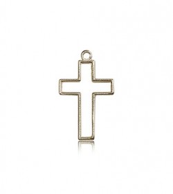 Cross Pendant, 14 Karat Gold [BL5269]