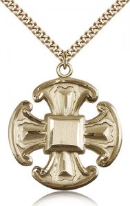 Cross Pendant, Gold Filled [BL6805]