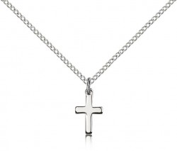 Cross Pendant, Sterling Silver [BL5114]