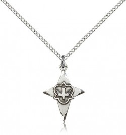 Cross Pendant, Sterling Silver [BL6611]