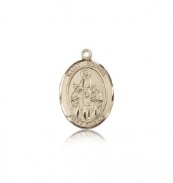 St. Sophia Medal, 14 Karat Gold, Medium [BL3679]