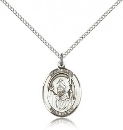 St. David of Wales Medal, Sterling Silver, Medium [BL1572]