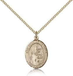 San Juan De La Cruz Medal, Gold Filled, Medium [BL0520]