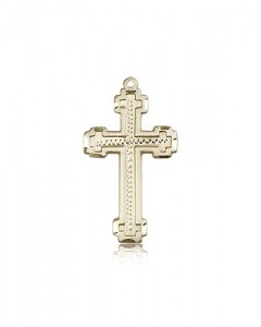 Cross Pendant, 14 Karat Gold [BL6763]