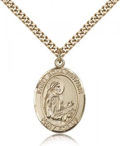 St. Bonaventure Medal, Gold Filled, Large [BL0936]