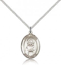 St. Lillian Medal, Sterling Silver, Medium [BL2617]