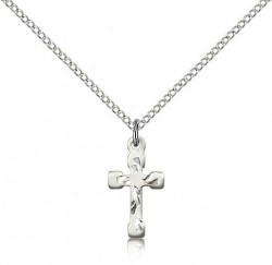 Cross Pendant, Sterling Silver [BL5432]