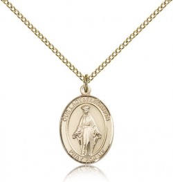 Our Lady of Lebanon Medal, Gold Filled, Medium [BL0358]