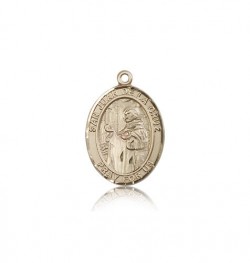 San Juan De La Cruz Medal, 14 Karat Gold, Medium [BL0517]