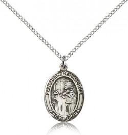 San Juan De La Cruz Medal, Sterling Silver, Medium [BL0523]