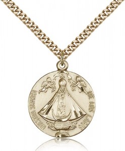 Senora De Los Lagos Medal, Gold Filled [BL6210]