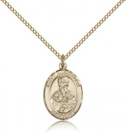 St. Alexander Sauli Medal, Gold Filled, Medium [BL0631]