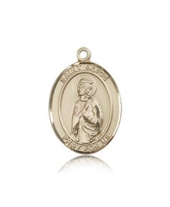 St. Alice Medal, 14 Karat Gold, Large [BL0645]