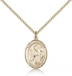 St. Alphonsus Medal, Gold Filled, Medium [BL0667]