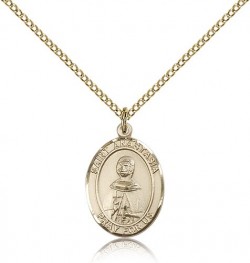 St. Anastasia Medal, Gold Filled, Medium [BL0694]