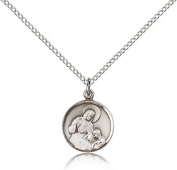 St. Ann Medal, Sterling Silver [BL4536]