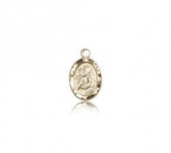 St. Anthony Medal, 14 Karat Gold [BL4395]