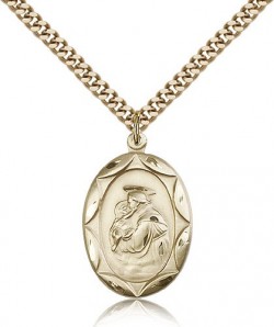 St. Anthony Medal, Gold Filled [BL4852]