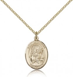St. Apollonia Medal, Gold Filled, Medium [BL0775]