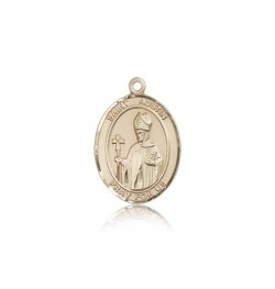 St. Austin Medal, 14 Karat Gold, Medium [BL0817]