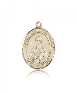St. Basil the Great Medal, 14 Karat Gold, Large [BL0852]