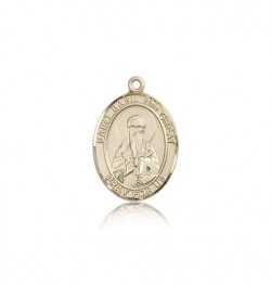 St. Basil the Great Medal, 14 Karat Gold, Medium [BL0853]